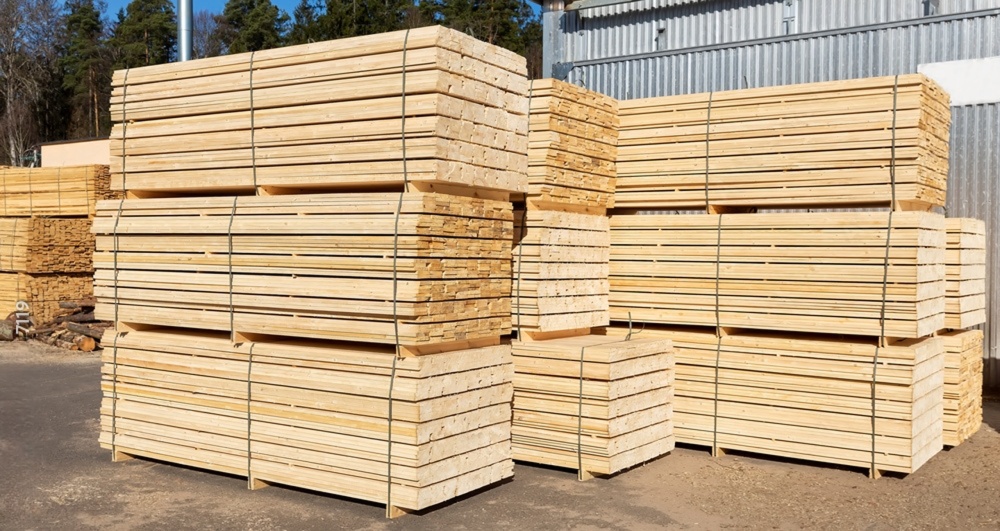 Pre-laminated MDF boards ready for export